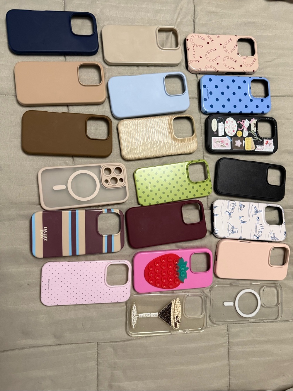 Mixed Color Silicone & Hard Phone Case - Compatible iPhone Models